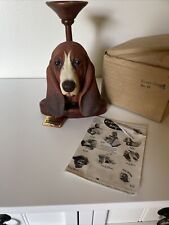 Vintage Bossons Chalkware Head figure 1968 Basset Hound Dog England BEAGLE 98 picture