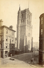 J.V., United Kingdom, Dundee, Old Street from north Vintage albumen print.  T picture