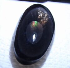 42 carat OVAL FIRE OBSIDIAN CABBCHON, OREGON 8.4 G picture