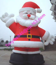 12ft giant Inflatable Hot Air Balloon Santa Claus with UL blower,outdoor use picture
