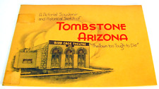 Vintage Tombstone Arizona Pictorial Souvenir Historical Guide Booklet Brochure picture