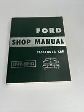 Ford Shop Manual Passenger Cars  1949-50-51  Reprint Excellent Condition picture