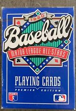 1990 Major League All-Stars Sealed Premier Edition Playing Cards  picture