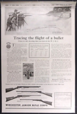 Vintage Magazine Ad 1919 Winchester Junior Rifle Corps .22 Caliber Rifles picture