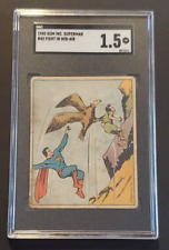1940 Gum Inc Superman #43 Fight in Mid-Air SGC 1.5 Rookie Card Series picture