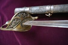 CIVIL WAR CONFEDERATE THOMAS GRISWOLD NEW ORLEANS LOUISIANA SWORD SIGNED BLADE 2 picture