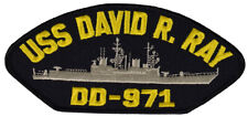 USS DAVID R. RAY DD-971 SHIP PATCH - GREAT COLOR - Veteran Owned Business picture