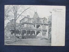 1900s Mansfield Ohio John T Sherman's Home Postcard & Machine Cancel picture