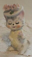 Vintage 1960's Cute Cat figurine 3.5