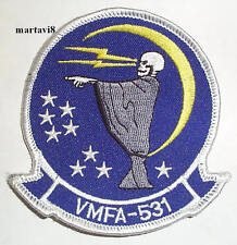 US.Marines `VMFA-531 - GREY GHOSTS` Squadron Cloth Badge / Patch (S12) picture