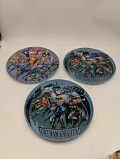 Batman Gotham Knights Plate & Justice League Plastic Collectors Plates 11
