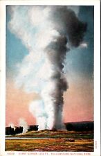 Giant Geyser 250 Ft. Yellowstone National Park Postcard picture