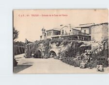Postcard Entrance to Casa del Greco Toledo Spain picture