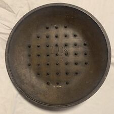 Vintage #8 Cast Iron Dutch oven/ skillet lid 10 1/4