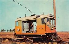 Los Angeles Perris CA Trolley Train Railway St Louis Cars Vtg Postcard D11 picture