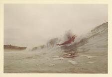 1960s Color Snapshot Killer Swimming Surfing Photo Wave Water Beach Abstract picture