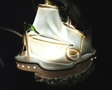 Vintage Russian Porcelain Night Lamp Nave Sailboat ussr picture