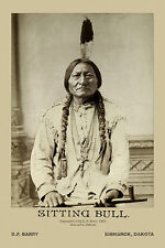 SITTING BULL Old West  Legend Vintage Photograph A++ Reprint Cabinet Card picture