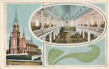 VICTORIAVILLE QC - Eglise St. Victoire de Victoriaville Postcard - 1925 picture