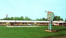 1950s SAVANNAH TN RIVER HEIGHTS MOTEL HWY 64 SHILOH NATIONAL PARK POSTCARD P1122 picture