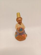 Tom Clark Gnome Cairn Studio 1992 Mother Of Pearl #70 Thimble Family Figurine picture