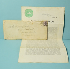 1894 Copy Letters to Earl Lord Northbrook from Prince Suchait Sing Chumba #DB163 picture