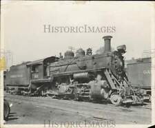 1963 Press Photo Original steam locomotive for the Charlotte railroad picture