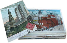 Lot of 38 old postcards all New York City buildings hotels scenic United States picture