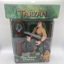 Disney's Tarzan Fire Power Clayton figure from Mattel NEW IN PACKAGING picture