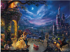 Ceaco - Thomas Kinkade - Disney Dreams Collection - Beauty and the Beast Dancing picture