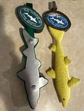Dogfish Head Tap Handle Lot Of 2 60 Min IPA And Slightly Mighty picture