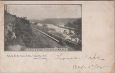 Dolgeville, NY: 1905 Mohawk Valley from Railroad Track Vintage New York Postcard picture