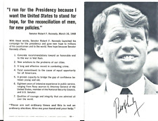 Original  1968 ROBERT KENNEDY US Presidential CAMPAIGN California Primary picture