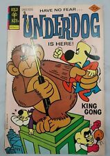 Underdog Gold Key Comics #10 1976 Four Stories Bronze Age King Gong Polly picture