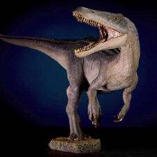 NANMU Baryonyx Dinosaur Statue PVC Model Display 171957 Blue Standing Version picture