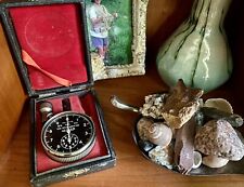 Vintage Jaeger Portable Disk Speed Indicator World War II WWII WW2 With Case picture