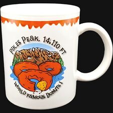 Pikes Peak World Famous Donuts Coffee Mug - 10oz Colorado Springs Souvenir picture