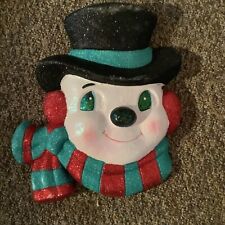 Frosty The Snowman Molded Styrofoam  Christmas Decoration picture
