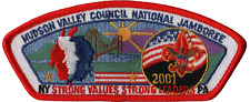 2001 Jamboree Hudson Valley Council JSP Red Bdr (AR790) picture