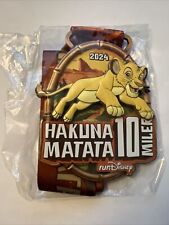 RunDisney Springtime Surprise 2024 10 Miler  Medal Hakuna Matata Lion King picture
