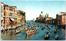 Postcard - Historical Regatta on Grand Canal - Venice, Italy picture