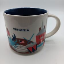 2015 Starbucks “You Are Here” Virginia Coffee Mug Cup 14 Oz Collector's Mug picture