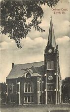 c1910 Lithograph Postcard; Centenary Chapel, Fayette MO Howard County Posted picture