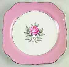 Cunningham & Pickett Norway Rose Square Salad Plate 97765 picture