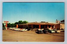 Dyer IN-Indiana, Teibel's Restaurant Advertising, 1950's Cars Vintage Postcard picture