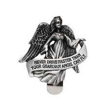 VISOR CLIP-ANGEL-NEVER DRIVE FASTER... picture