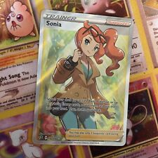 Pokemon Card Sonia 192/192 Rebel Clash Full Art NM picture