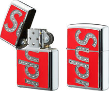 Supreme x Swarovski Zippo Lighter Red - FW20 New In Box picture
