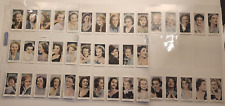 1939 SCREEN STARS ABDULLA CIGARETTE CARDS FULL SET of 40 VIVEN LEIGH DEHAVILLAND picture