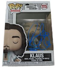 Robert Sheehan    **HAND SIGNED**   FUNKO POP -- Umbrella Academy -- AUTOGRAPHED picture